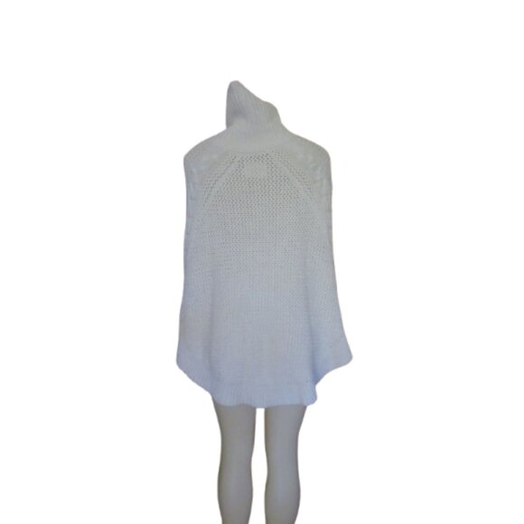 UGG Australia Womens Cream Knit Button-Up Cape Sweater XS/S - Picture 10 of 14